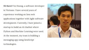 Van Huong and IT blog