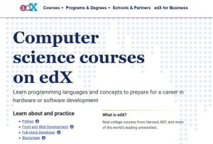 Học ngôn ngữ lập trình miễm phí trên edX