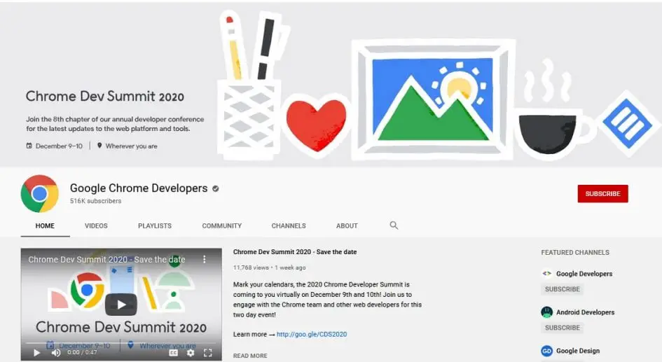 Google Chrome developer - ITguru.vn Blog