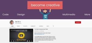 Học thiết kế web qua kênh youtube Dev Ed
