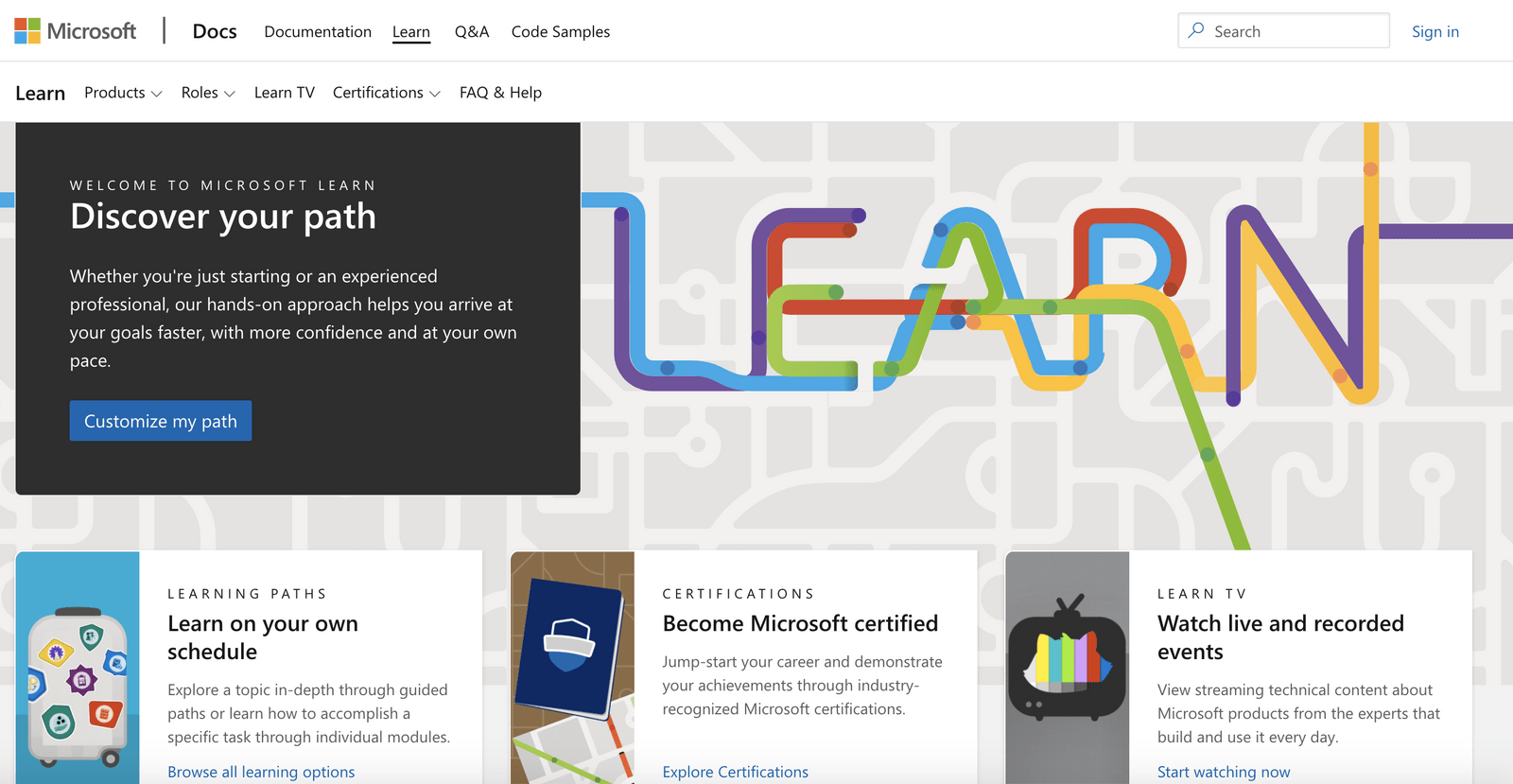 Microsoft-Learn: trang web học lập trình miễn phí