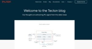 Tecton machine learning blog